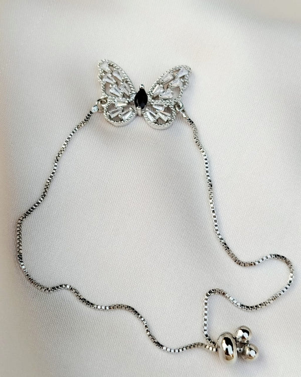 Exquisite Pearl Butterfly Tassel Necklaces Niche Design Light Luxury Chains Fashion Jewellery Gifts For Women